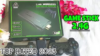 Unleashing Gaming Freedom Smallest 24G Wireless Game Sticks  Top Picks Reviews amp Unboxing 2023 [upl. by Alcine682]