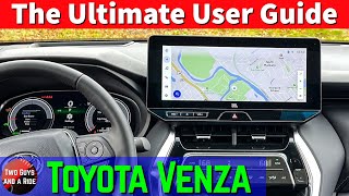 2023 Toyota Venza  The Ultimate Screens Buttons and Settings User Guide [upl. by Naxela984]