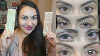 Most Natural Looking Colored Contacts for Brown Eyes 2023 [upl. by Kynan941]