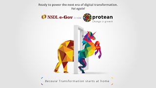 NSDL eGov is now Protean eGov Technologies Limited [upl. by Essa]