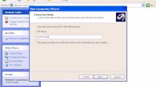 How to Create a Dial Up Connection in Windows XP [upl. by Blondy]