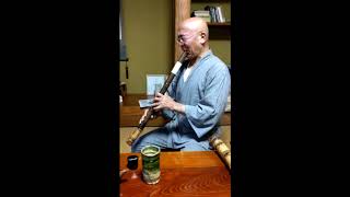 Shiku Yano plays Sanan  Shakuhachi  産安 [upl. by Dawkins]