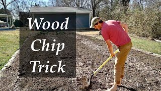 Wood Chip TRICK  How to Make Your Wood Chips Break Down Faster [upl. by Chadd]