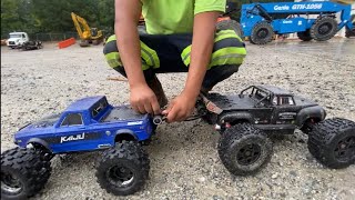 Redcat Racing Kaiju 6s VS Arrma Notorious 6s [upl. by Najar]