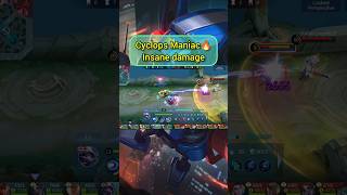 Cyclops Insane Damage best build 2024  mobilelegends cyclops mlbb [upl. by Paehpos2]