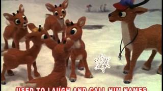 Rudolph the Red Nosed Reindeer Sing Along with Lyrics [upl. by Nosrej]