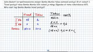 Mitu protsenti moodustab üks suurus teisest [upl. by Curkell]