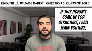 English Language Paper 1 Question 3 The Awkward Question  Structure 88 [upl. by Edik651]