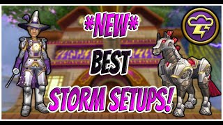 Wizard101 NEW Best Storm Builds 160 [upl. by Sualocin]