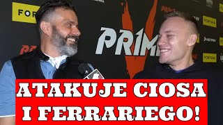 HIT OJCIEC WIEWIÓRA vs OJCIEC FERRARIEGO w klatce  MATEUSZ KANIOWSKI [upl. by Gardener350]