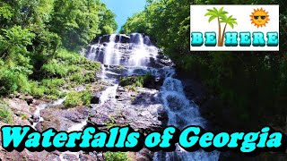 BE HERE Hiking to 3 Beautiful Waterfalls in North Georgia [upl. by Sanderson]