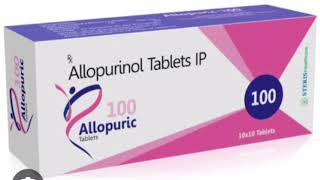 Allopuric Tablets 100 mg Allopurinol Tablets IP [upl. by Skippie]