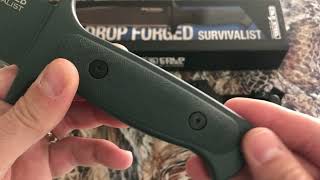 Cold Steel Drop Forged Survivalist [upl. by Nareik]