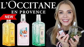 NEW LOCCITANE VERBENA CARROT FLOWER VERBENA CITRUS CHERRY BLOSSOM amp LYCHEE PERFUMES  Soki London [upl. by Forsyth]