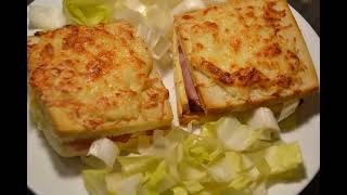 Croque Monsieur Jambon extra crisp cookeo [upl. by Asilam]