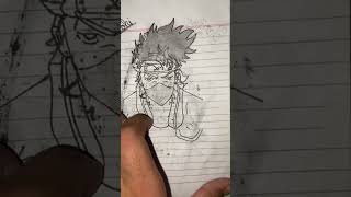 I make sasuke in my death note drawing drawing artwork anime sasukeuchiha narutoshippuden [upl. by Sikko767]