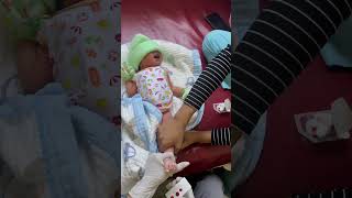 Baby newborn screening test screening testy shortsvideo videoshort [upl. by Seraphim]