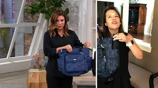 baggallini Nylon Convertible 3in1 Tote Backpack on QVC [upl. by Anstice595]