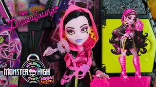 Wheres the Cohesion 🩷 Monster High Neon Frights Draculaura Unboxing 🩷 [upl. by Akinar45]