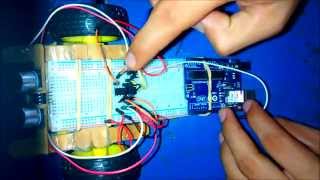 ARMADO DE CARRO CON ARDUINO ONE SENSOR ULTRASÓNICO Y BLUETOOTH [upl. by Ciprian]