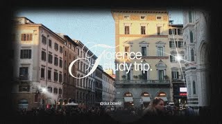 Florence study trip  mini vlog 🎻 🥂 🍂 🛵 [upl. by Letti390]