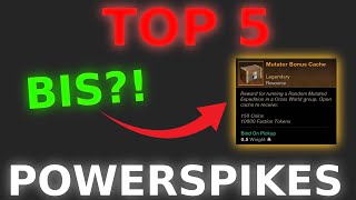 Top 5 Powerspikes in New World [upl. by Dulcia]