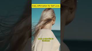 Daily affirmation for selflove and confidence Empower your mind motivation viralshort [upl. by Wallace531]