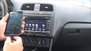 Autoradio car dvd player android VW [upl. by Sinegra162]