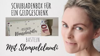 57 Video Schubladenbox für ein Geldgeschenk [upl. by Goldenberg]