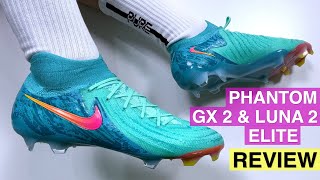 WHAT HAVE THEY DONE  Nike Phantom GX 2 amp Luna 2 Elite  Review  On Feet [upl. by Vezza]