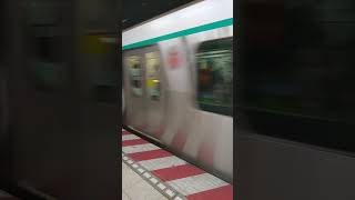 水天宮前駅｜東京メトロ半蔵門線（東急2020系電車2144F）A線の到着。R610。Tokyo Metro Hanzomon Line Suitengumae Station JAPAN TRAIN [upl. by Winny]