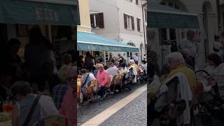 People enjoying europeantravel travel italytravelguide lakegarda italy traveldestinations [upl. by Zere]