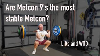 Are Metcon 9s the MOST stable Metcon Lifts and WOD [upl. by Llemaj]