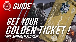 How to grab your golden ticket 🎫 amp The F8C Lightning  What you need to know starcitizen [upl. by Nirrek849]