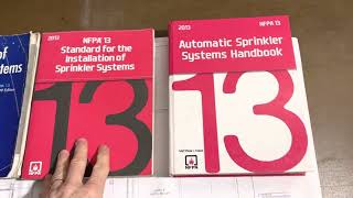 NFPA Fire Sprinkler Code Books [upl. by Anelaf]