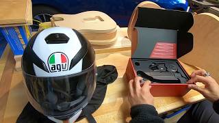 세나 Sena 30K 언박싱 amp 설치 AGV K5 s 헬멧 [upl. by Floris]