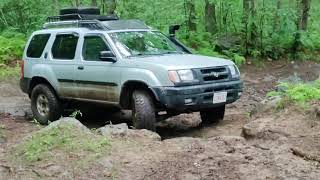 2001 Nissan Xterra off road compilation 7321 [upl. by Cagle]