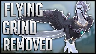 Flying Grind REMOVED In 92  So Much Easier To Unlock Now  WoW Shadowlands [upl. by Guibert200]