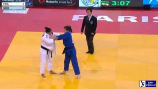 Judo Grand Slam Paris 2013 Decosse FRA  Polling NED 70kg [upl. by Trevar332]