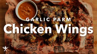 Garlic Parm Chicken Wings [upl. by Krasnoff818]