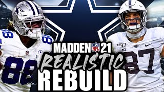 Dallas Cowboys REALISTIC REBUILD  Pat Freiermuth Best Offense in NFL Madden 21 Franchise [upl. by Ahsimed]