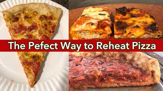 The Best Way to Reheat Pizza in your Home Oven [upl. by Ahseinat]