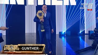 Gunther Entrance  WWE SmackDown October 25 2024 [upl. by Hnahk]