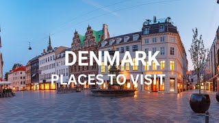 10 Places To Visit In Denmark  Travel Video [upl. by Akinej500]