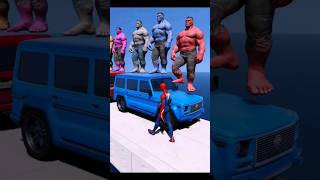 Spiderman Kill Hulk TeamGta5RandollsShortYouTubeShorts [upl. by Cormack]