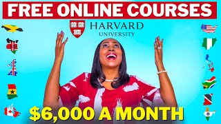 10 FREE Online Courses From Harvard University That Can Pay You US6000 A Month With A Side Hustle [upl. by Oman]