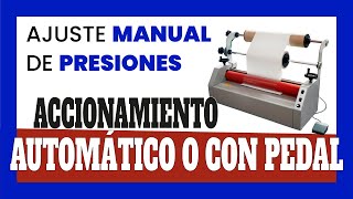 ✅ Laminadora de papel PROFESIONAL montadora Champion 650 R [upl. by Aihsekan]