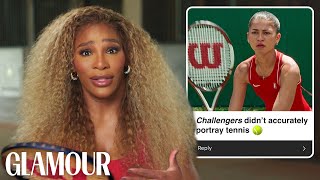 Serena Williams Debunks Every Tennis Myth  Glamour [upl. by Ken]