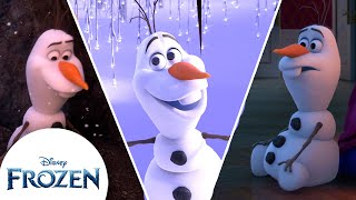 Olaf quotIn Summerquot song  Disneys Frozen  REAL LIFE boy Martin [upl. by Anerbes]