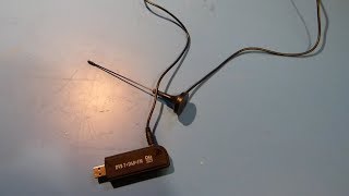 Simple ADSB Receiver setup and configuration using a RT2832E4000 DVBT USB dongle  highlights [upl. by Lirbij]